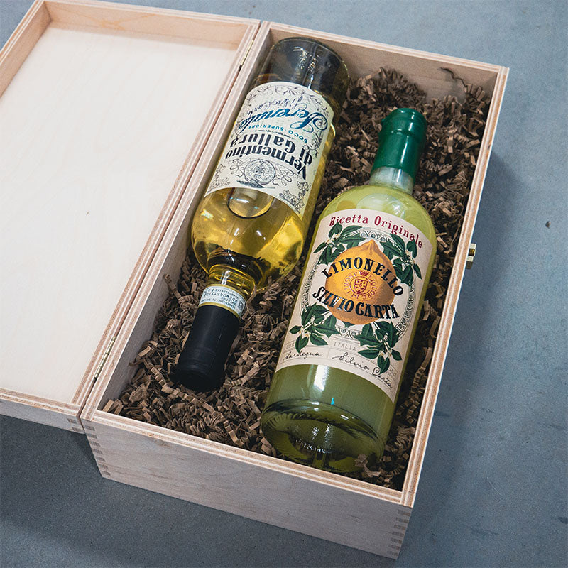 Aperitif Geschenkset Silvio Carta Vorderansicht