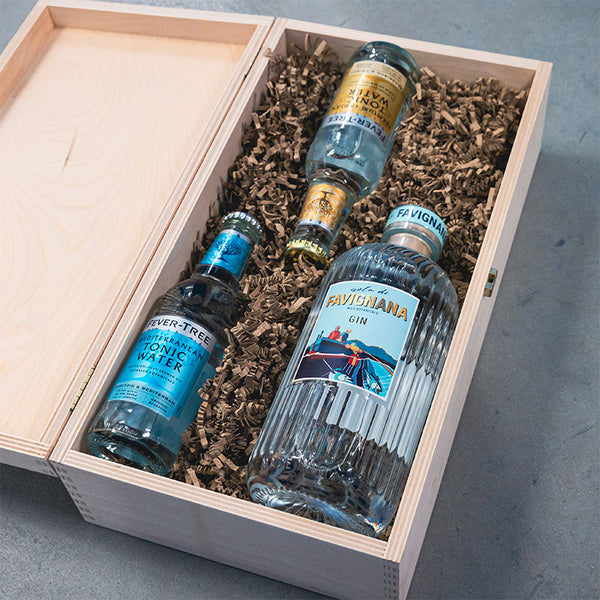 Gin Geschenkset Favignana Draufsicht