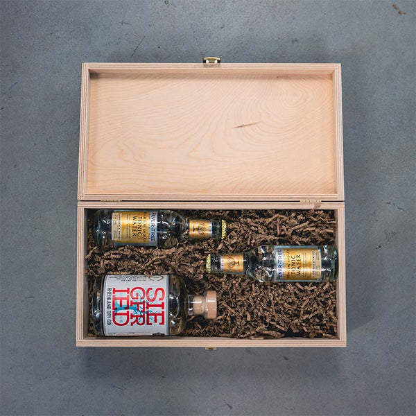Gin Geschenkset Siegfried Draufsicht