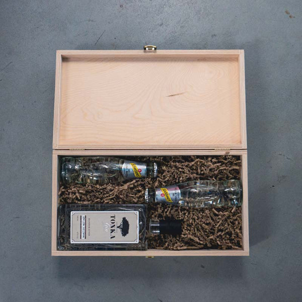 Gin Geschenkset Tonka Draufsicht