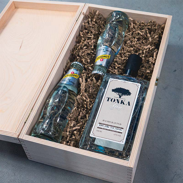 Gin Geschenkset Tonka Vorderansicht