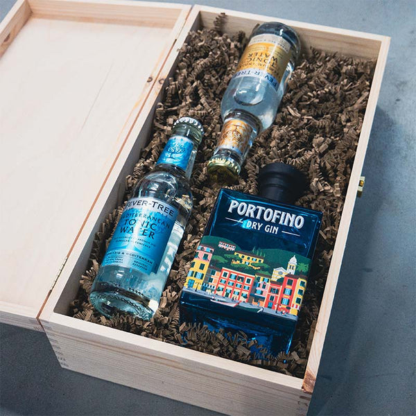 Gin Geschenkset Portofino Vorderansicht