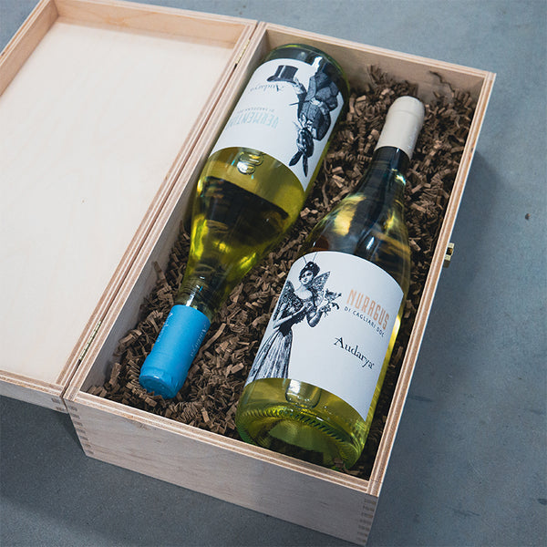 Wein Geschenkset Audarya Vorderansicht