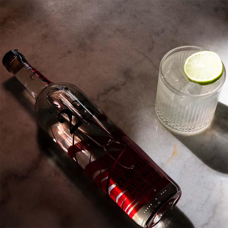 Calle 23 Tequila Blanco Draufsicht