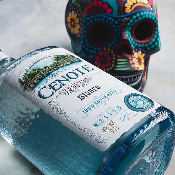 Cenote Tequila Blanco Vorderansicht