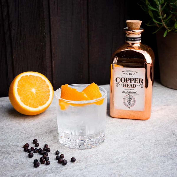 Copperhead Gin Orangendrink