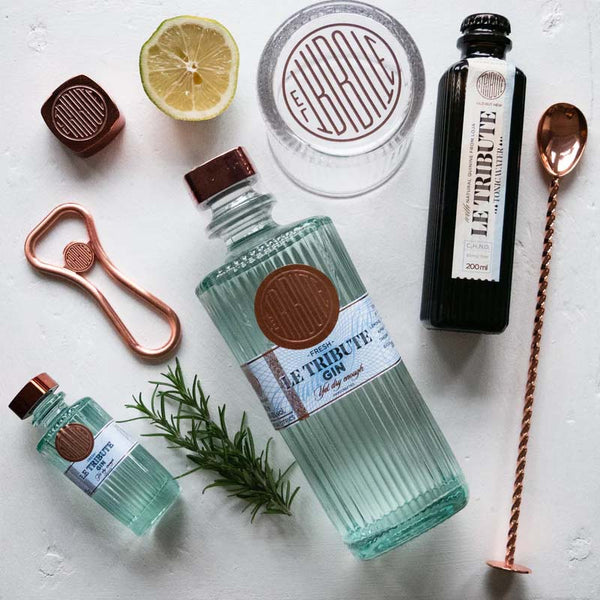 Le Tribute Gin Inspiration Draufsicht