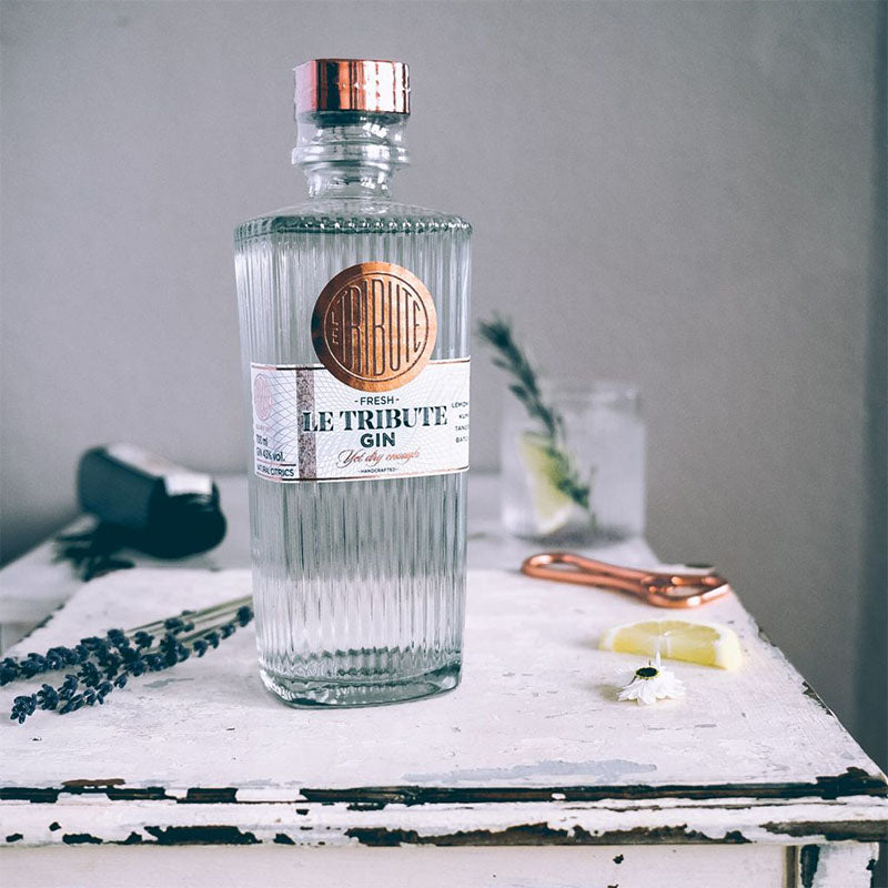 Le Tribute Gin Rosmarin Drink