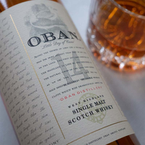 Oban 14 Years Scotch Whisky Vorderansicht
