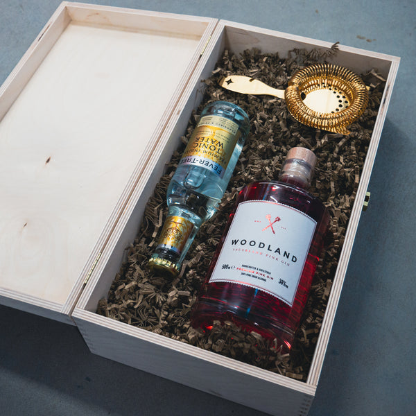 Genussmeister Box Gin Fruchtig "Woodland Pink" - Genussmeister Berlin