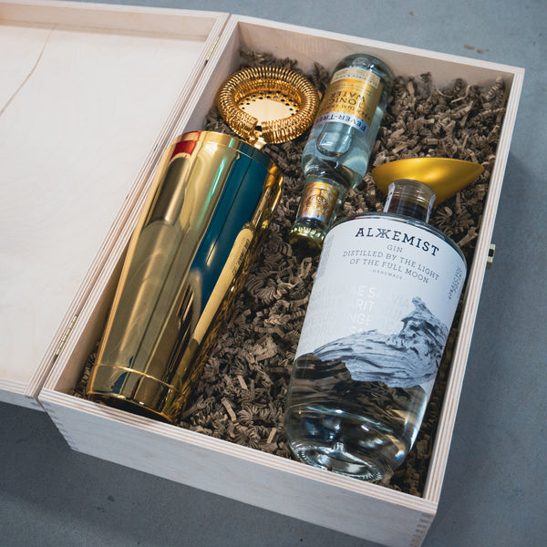 Genussmeister Box Gin Premium Floral "Alkkemist" - Genussmeister Berlin