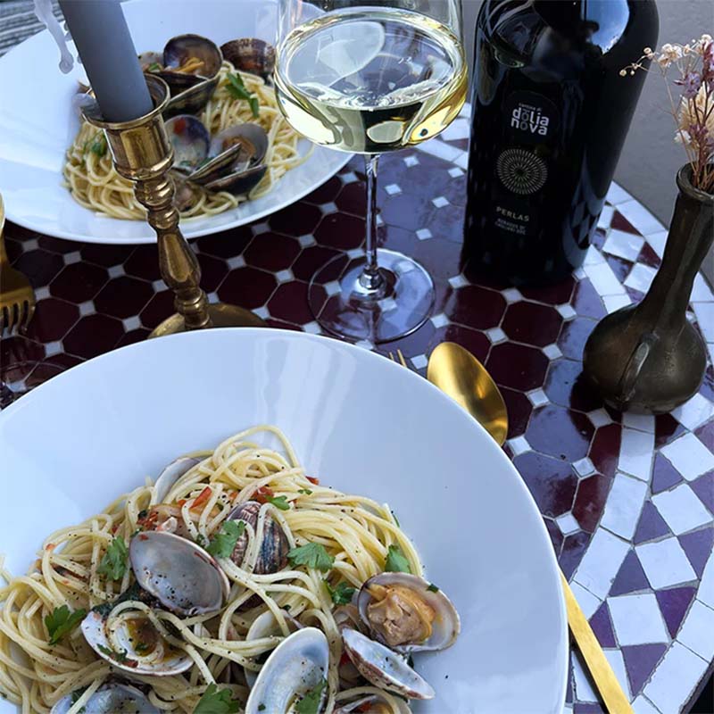 Perlas Nuragus Spaghetti alle Vongole