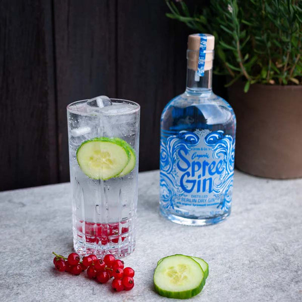 Spree Dry Gin Drink Vorderansicht