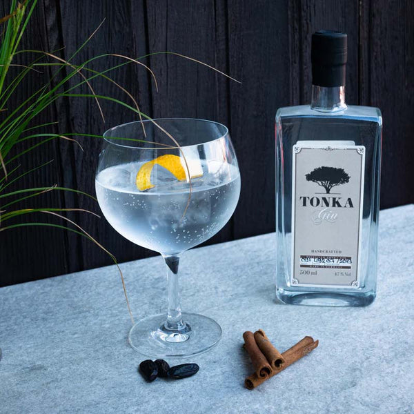 Tonka Gin Drink Draufsicht